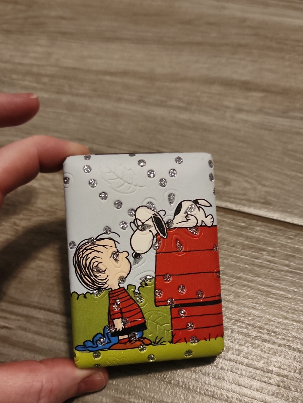 Snoopy & Linus Compact Mirror